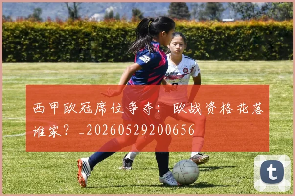 西甲欧冠席位争夺：欧战资格花落谁家？_20260529200656